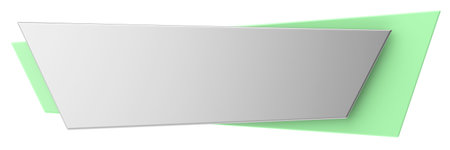 3D button. Empty button. 3D illustration.の写真素材