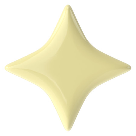 Starburst. 3D star. Spangle effect. 3D illustration.の写真素材