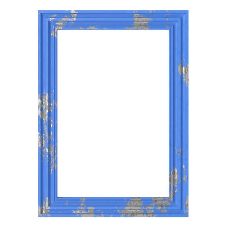 3D frame. Modern frame. 3D illustration.の写真素材