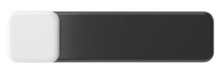 3D button. Empty button. 3D illustration.の写真素材