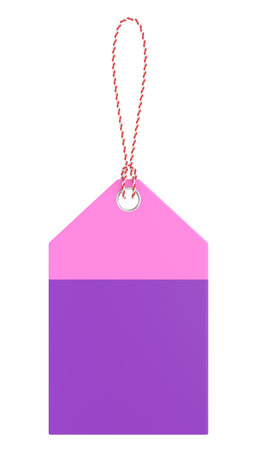 3D tag. 3D label. Sale tag.の写真素材
