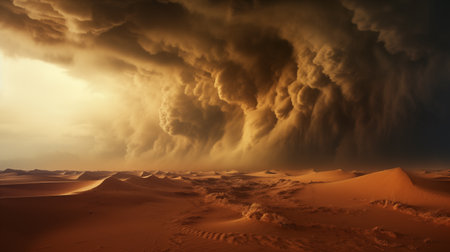 Natural Disaster, Desert Storm, Sandstorm.の素材