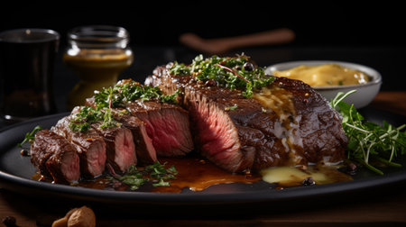 Premium Food Photography, Beef Steak.の素材