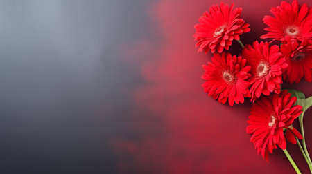 Beautiful Bouquet Background, Bunch of Flowers.の素材