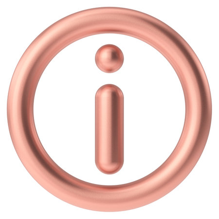 Information icon. 3D illustration.の写真素材