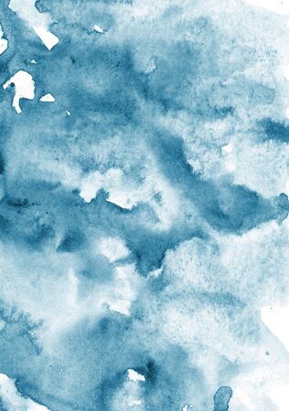 Watercolor painted background. Abstract grunge Illustration wallpaper. Brush stroked. The color splashing in the paper. Hand drawn ombre texture. For a wedding, birthday, greetings cards. Hand made.の写真素材