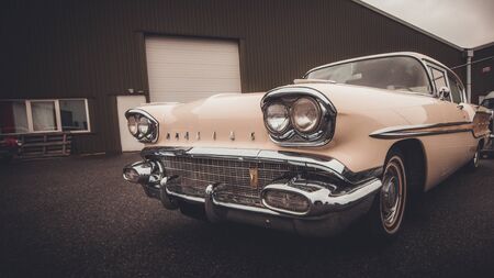 old vintage pontiacのeditorial素材
