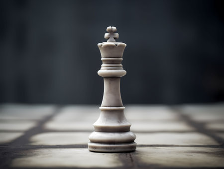 Chess board game concept of business ideas and competition and strategy ideas concepの素材