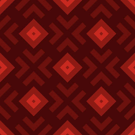 Abstract seamless geometric pattern of rhombuses and diagonals. Vector illustrationのイラスト素材