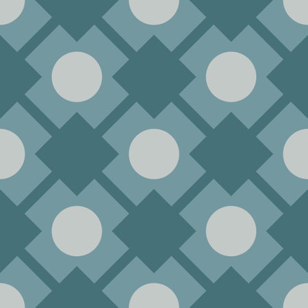 Abstract seamless geometric pattern of rhombuses and diagonals. Vector illustrationのイラスト素材