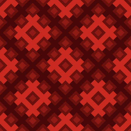 Abstract seamless geometric pattern of rhombuses and diagonals. Vector illustrationのイラスト素材