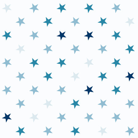 Abstract seamless geometric pattern of diagonal stars. Vector illustrationのイラスト素材