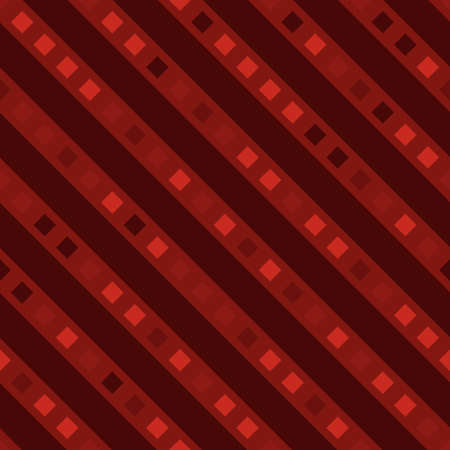 Abstract seamless geometric pattern of diagonal lines and squares. Vector illustrationのイラスト素材