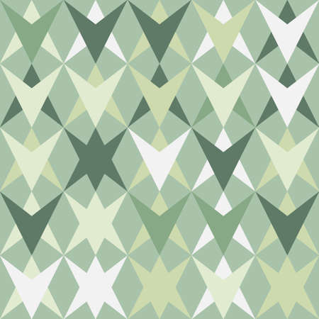Abstract seamless geometric pattern of arrows and diagonals. Vector illustrationのイラスト素材