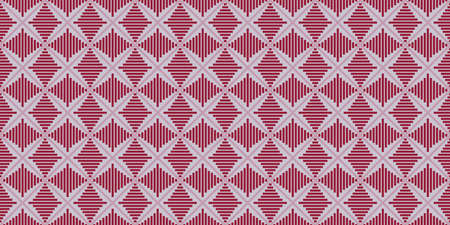 Abstract geometric block and squares pattern. Seamless mosaic and tile. Vector illustration