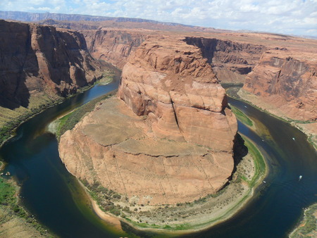 Horseshoe Bendの写真素材