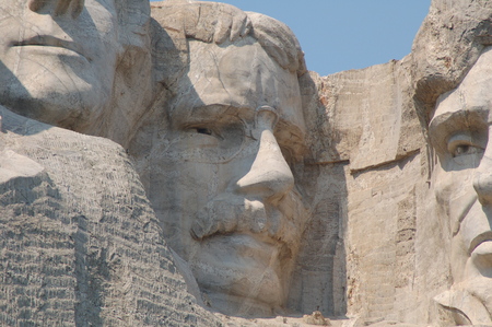 Theodore Roosevelt in Mount Rushmore National Memorial - South Dakotaのeditorial素材