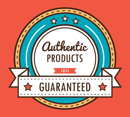 Retro Vintage Badgeのイラスト素材