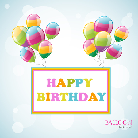 Color Glossy postcardのイラスト素材