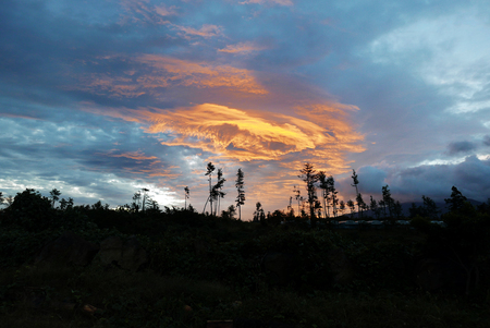 cloudの写真素材