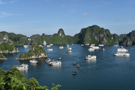 natural view of halongbayのeditorial素材
