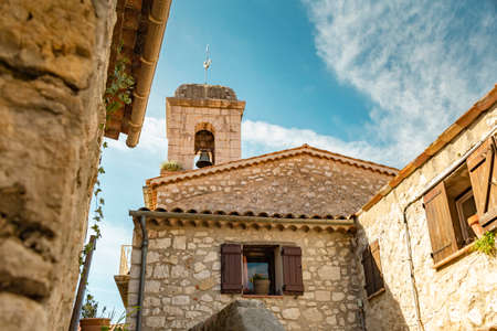 Ancient village of Gourdon, Alpes-Maritimes, France in summer