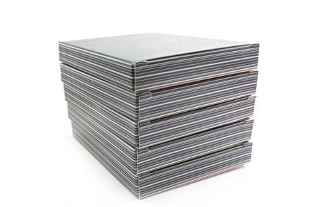 boxes isolated over white background