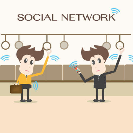 social network,businessman