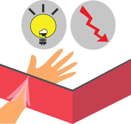 Random selection of ideas.のイラスト素材