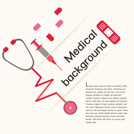 Medical background のイラスト素材