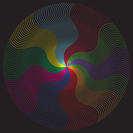 colorful abstract vector backgroundのイラスト素材