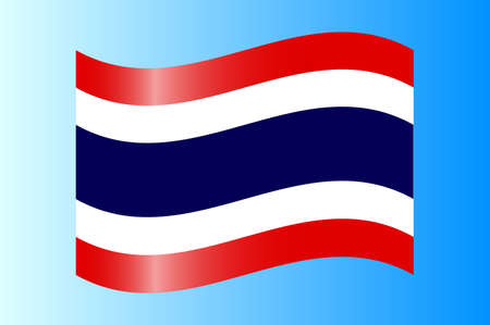 Thailand Flagのイラスト素材
