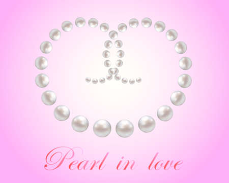pearl in loveのイラスト素材