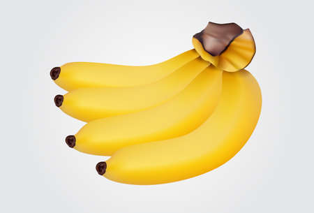 Bunch of bananasのイラスト素材