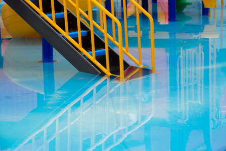 water park for kid at the day timeの写真素材