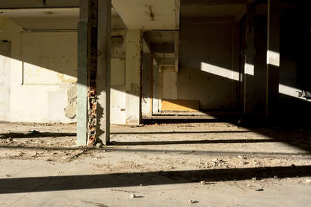 old abandoned buildingの写真素材