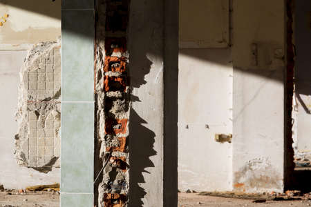 old abandoned buildingの写真素材