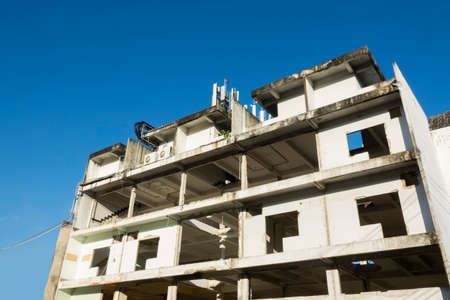 old abandoned buildingの写真素材