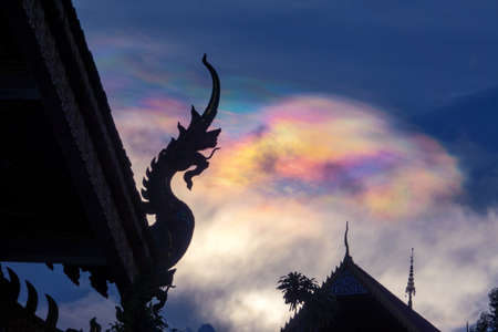 Rainbow cloudsの写真素材
