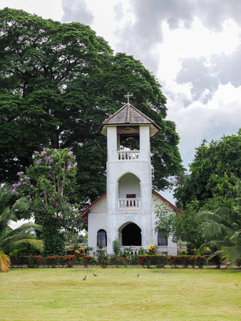 Church in Chiangmai province (Thailand.)の写真素材
