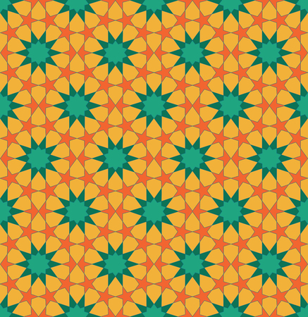 Ornamental pattern. Arabic seamless pattern.  Moroccan backgroundのイラスト素材