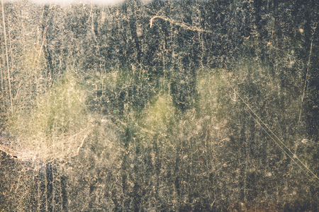 Sunlight goes throught dirty windowの写真素材