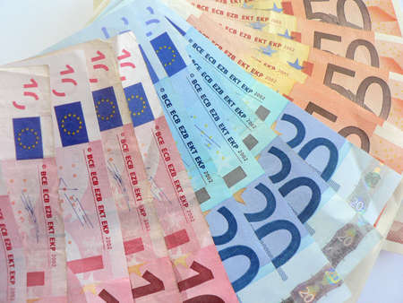 European moneyの写真素材
