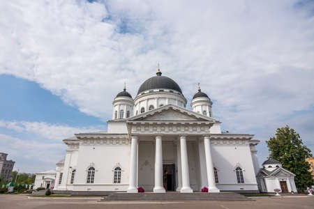 Spassky Staroyarmarochny Cathedral, Nizhny Novgorod, Nizhny Novgorod region, Russia.の写真素材