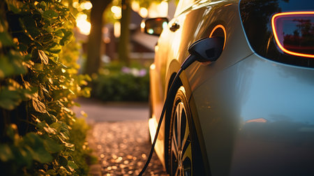 Generative AI, EV Power supply for electric car charging stationの素材
