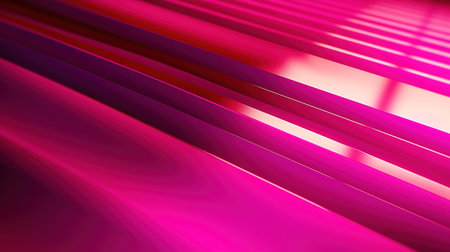 Generative AI, Beautiful gradient abstract background with viva magenta pink color, horizontal wallpaper. Abstract studio room geometric backgroundの素材