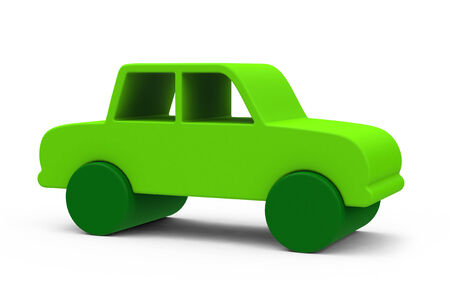 the green carの写真素材