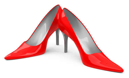 the high heelsの写真素材