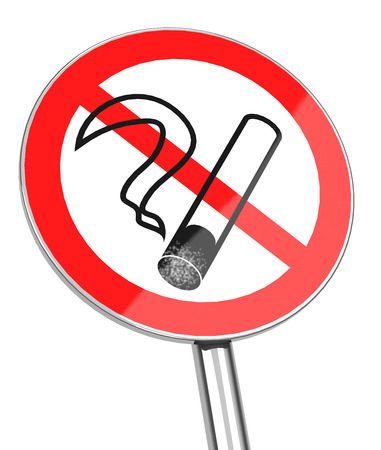 smoking prohibitedの写真素材