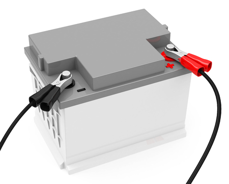 charge a batteryの写真素材